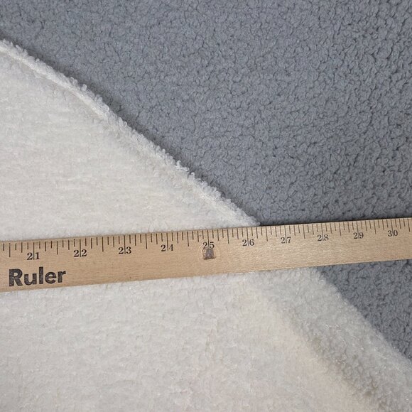 Fabletics Sweater Womens Size 1X Malia Polar Fleece Pullover Ultra Cozy Sherpa - Picture 8 of 12